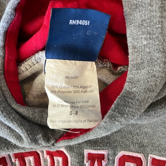 Nebraska Cornhuskers Sweatshirt. Kids size 8 - Picture 4 of 4